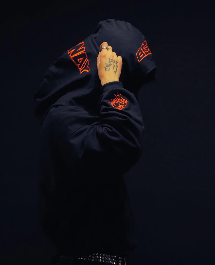 HOODIE DOUBLE CAP BEEWAY