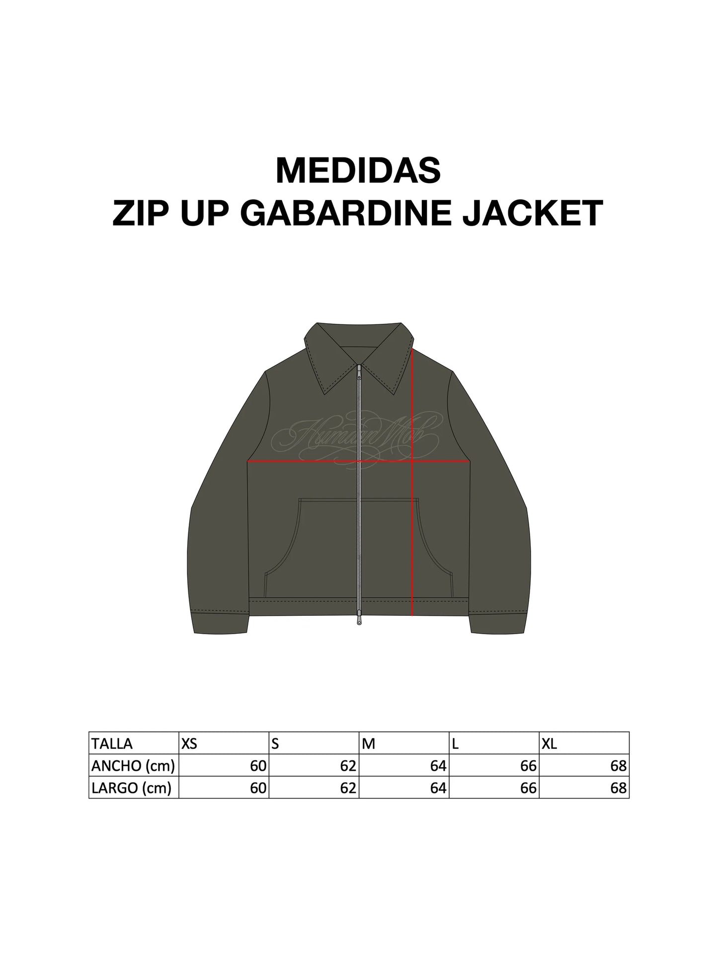 ZipUp Gabardine Jacket