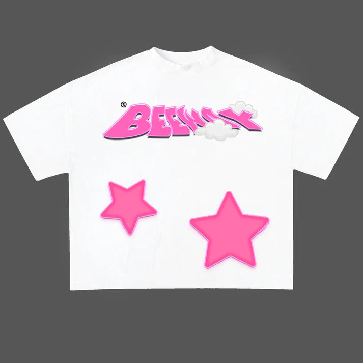 T-SHIRT STAR ( BLACK Y WHITE)