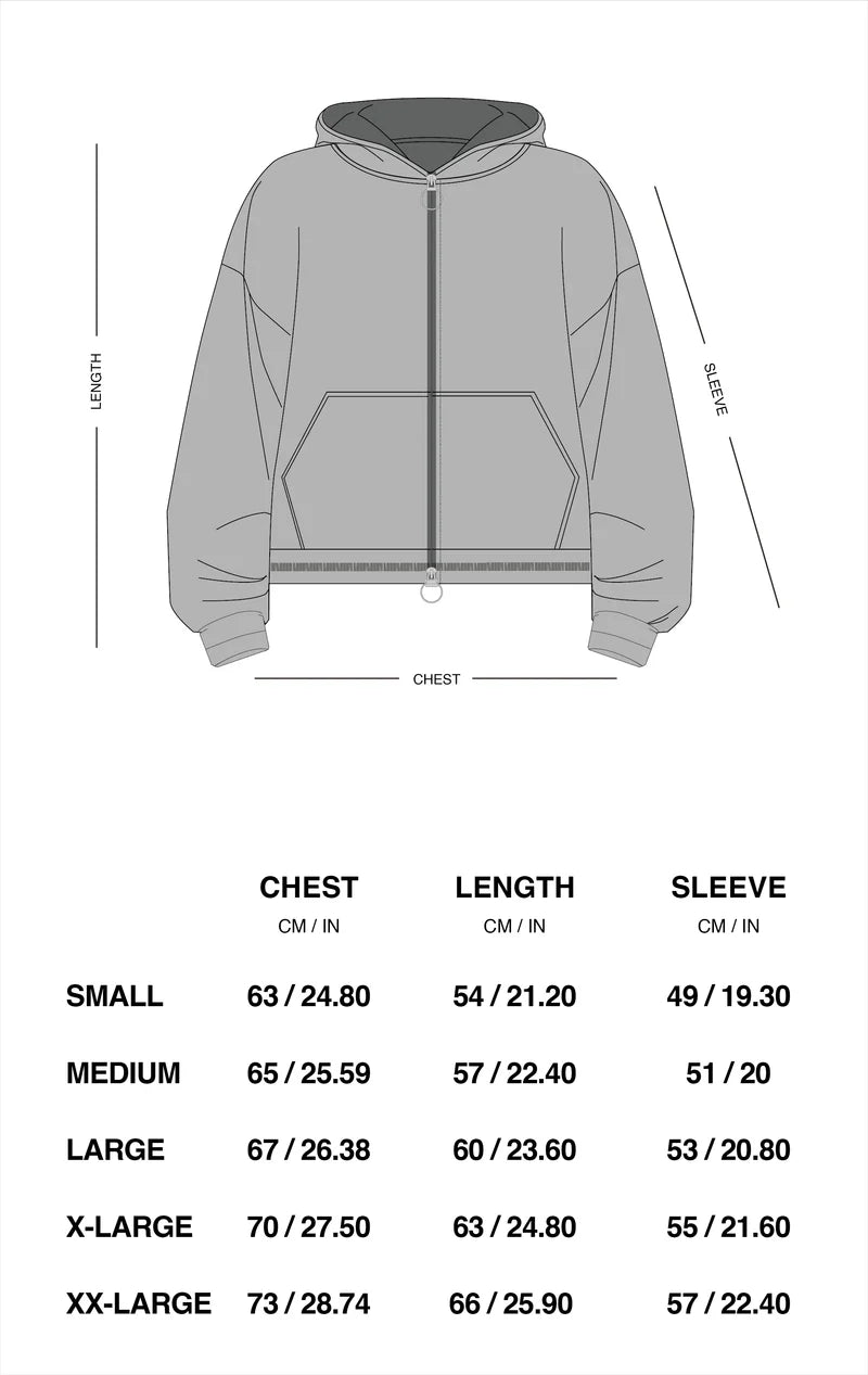 Confused Grey Camo Zipper