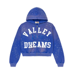 Hoodie Vale Forever Classico Zip Up (Sapphire)