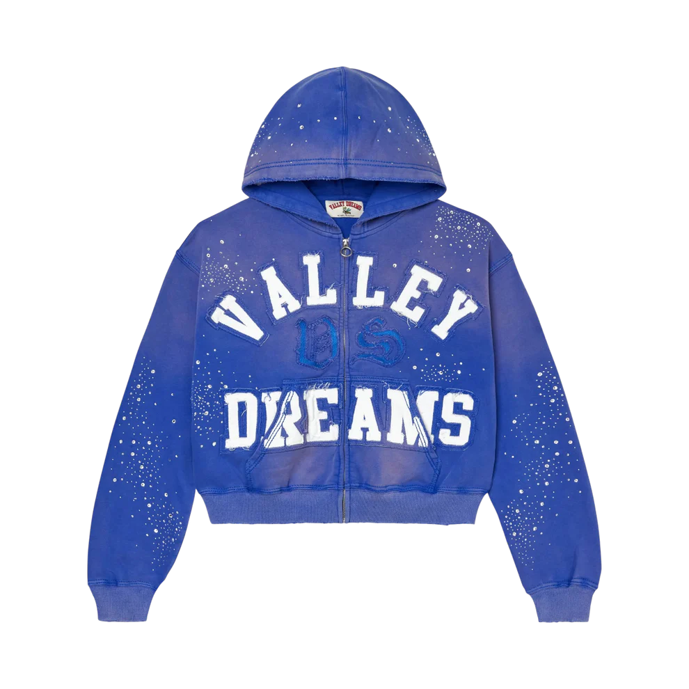 Hoodie Vale Forever Classico Zip Up (Sapphire)