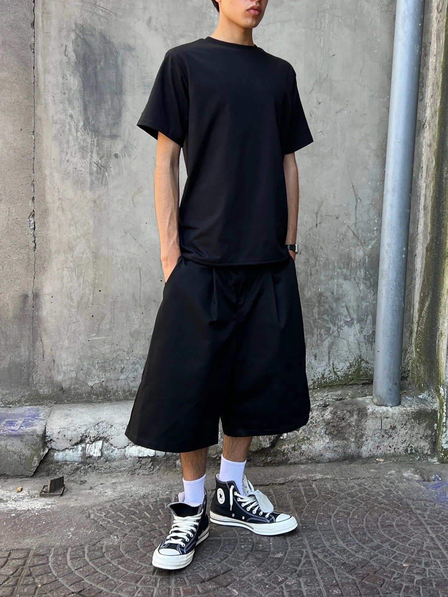 Cloud Balloon Shorts Black