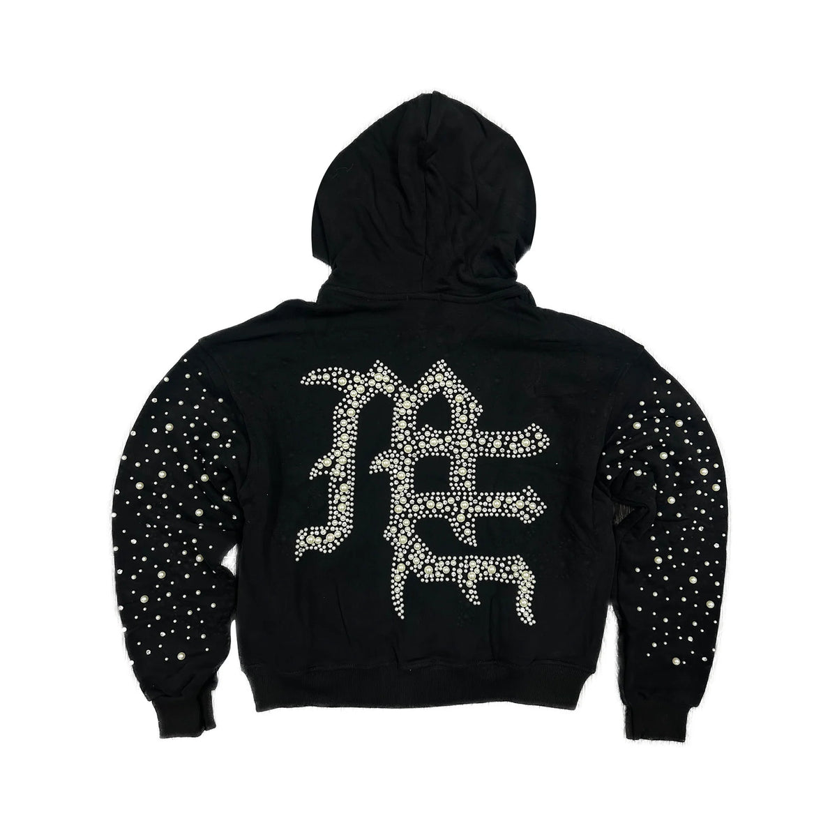 MIXED EMOTIONS Black ‘Pearl’ Hoodie