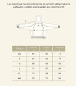 Polerón con Gorro Boxy Piping Ecru & Café | more amor
