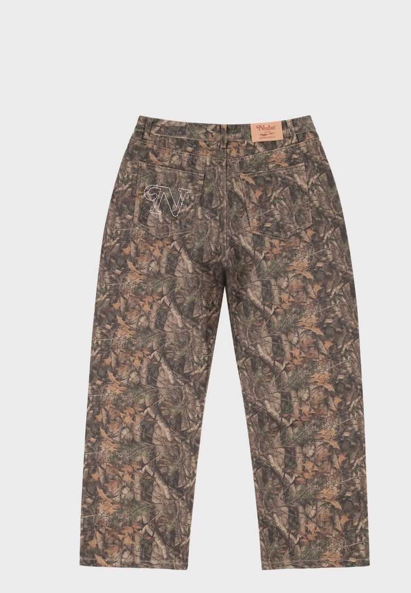 NUBE Baggy Jeans Camo