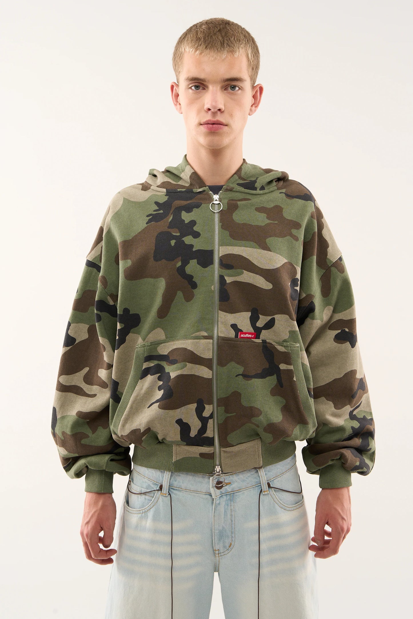 Camo Zipper