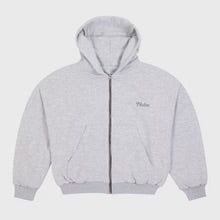 NUBE Heavy & Cozy Melange Grey Zip Hoodie