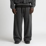 NUBE Heavy & Cozy Washed Black Sweatpants
