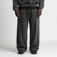 NUBE Heavy & Cozy Washed Black Sweatpants