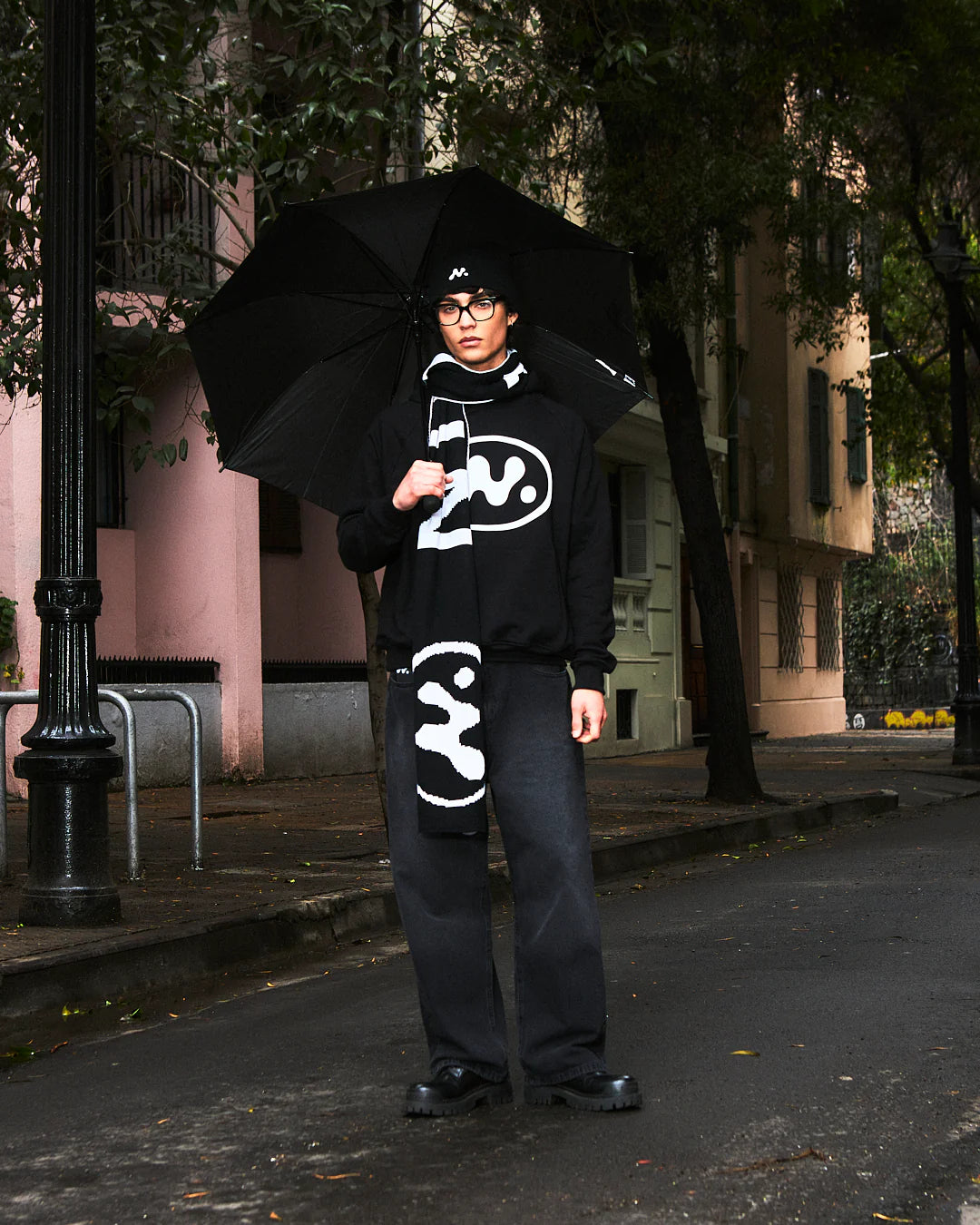 Music System Long Scarf