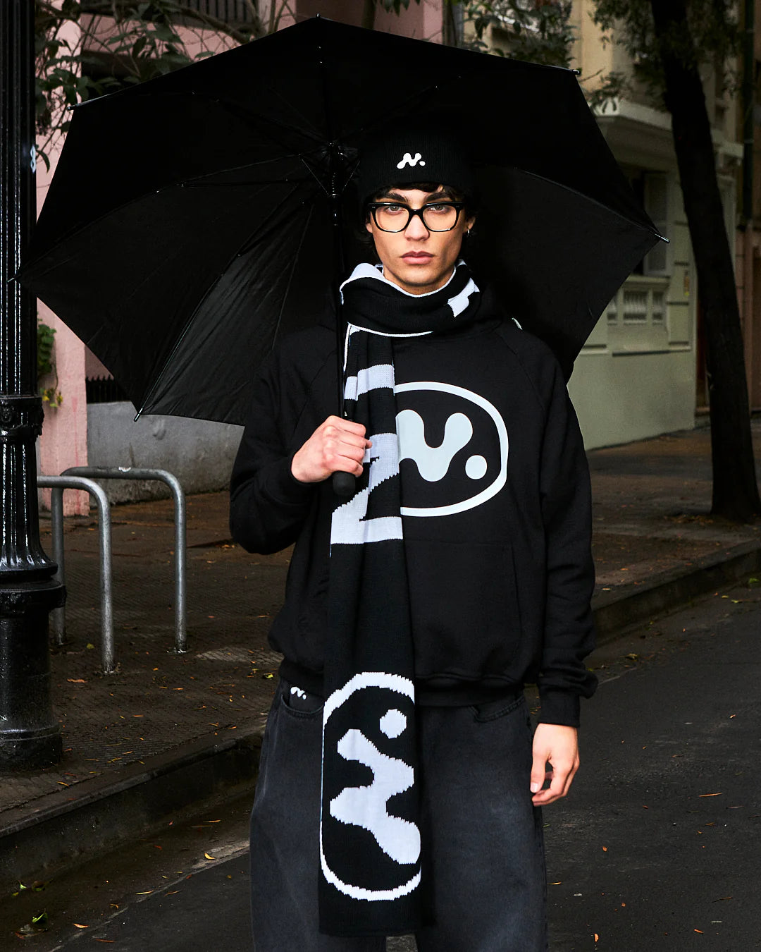 Music System Long Scarf