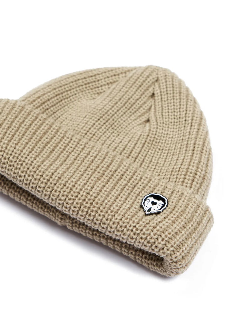 Gorro Beanie Fisherman Ecru | more amor