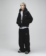NUBE Heavy & Cozy Black Zip Hoodie