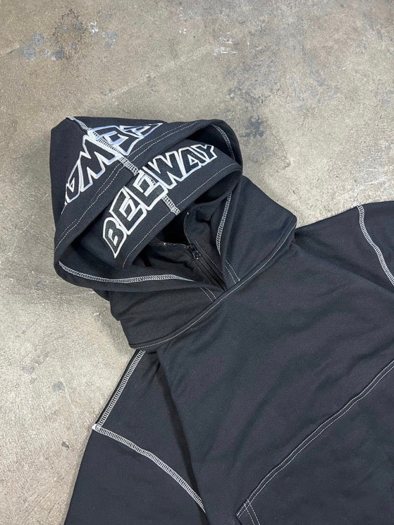 HOODIE DOUBLE CAP BEEWAY