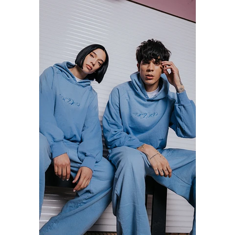 BUZO BAGGY "MANTRA 777" FADE SKY BLUE