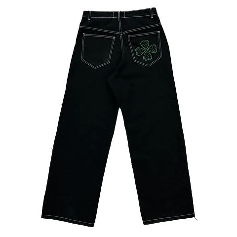 PANTALON BAGGY "TREBOL" WHITE SEAMS 777