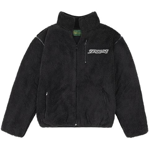 FLEECE JACKET "777" NEGRO