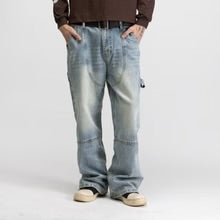 Original Western Light Washed Boot Cut Jeans