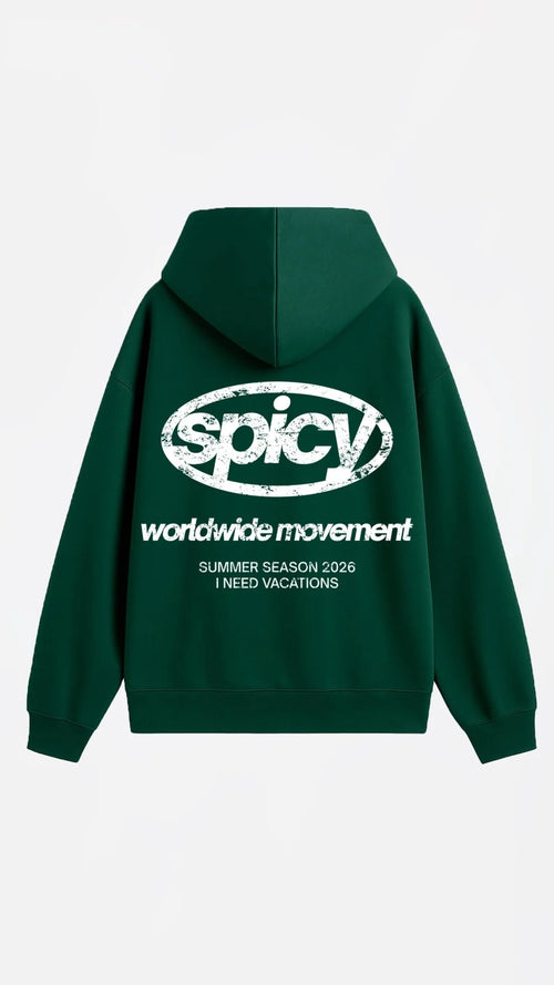 CHAOS HOODIE VERDE