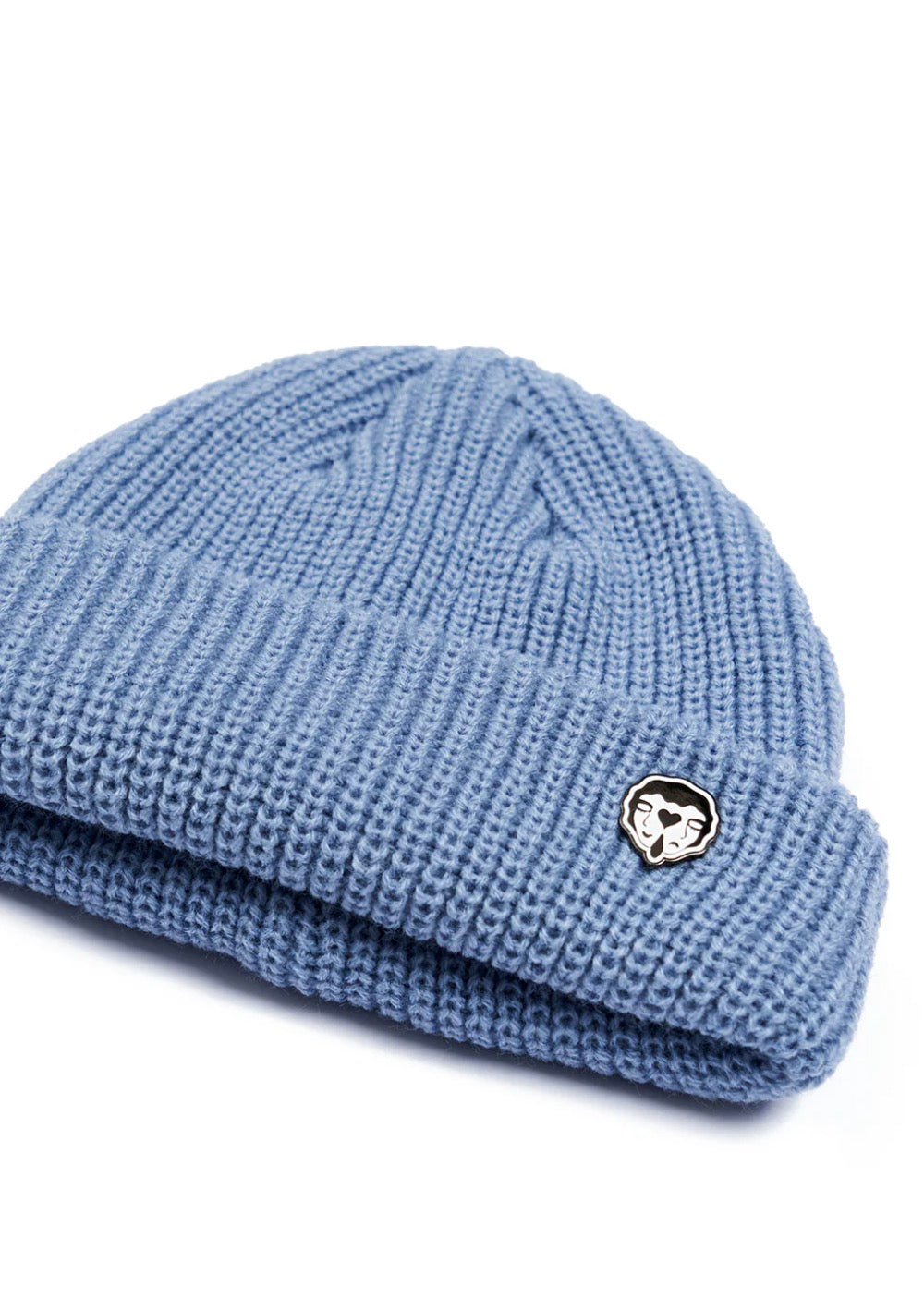Gorro Beanie Fisherman Celeste | more amor