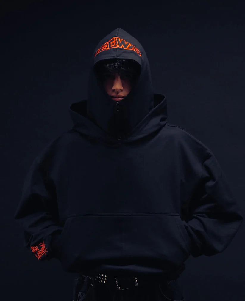 HOODIE DOUBLE CAP BEEWAY