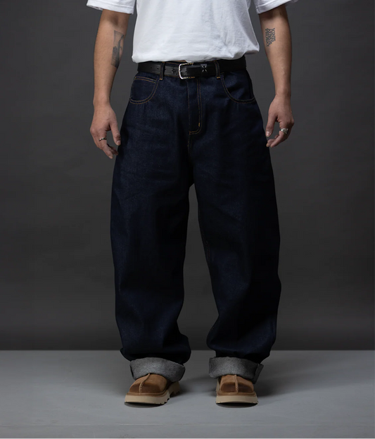 Big N Baggy Raw Denim Jeans