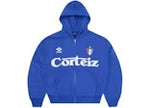 Corteiz Ghini Zip Hoodie Royal Blue