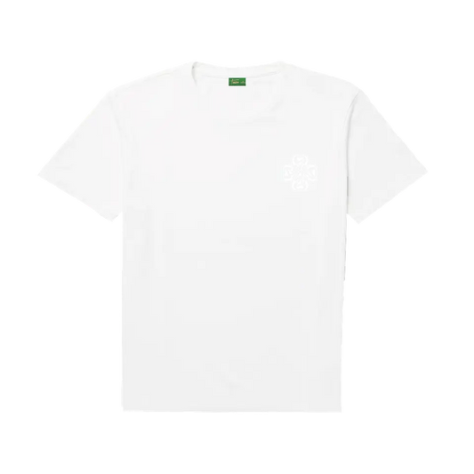 POLERA SLIM FIT "CLOVER ENTRY" 3D BLANCA