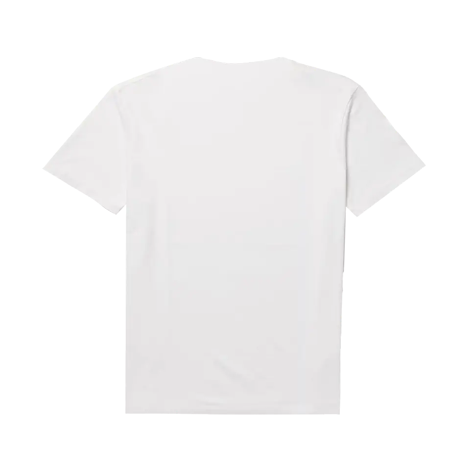 POLERA SLIM FIT "CLOVER ENTRY" 3D BLANCA