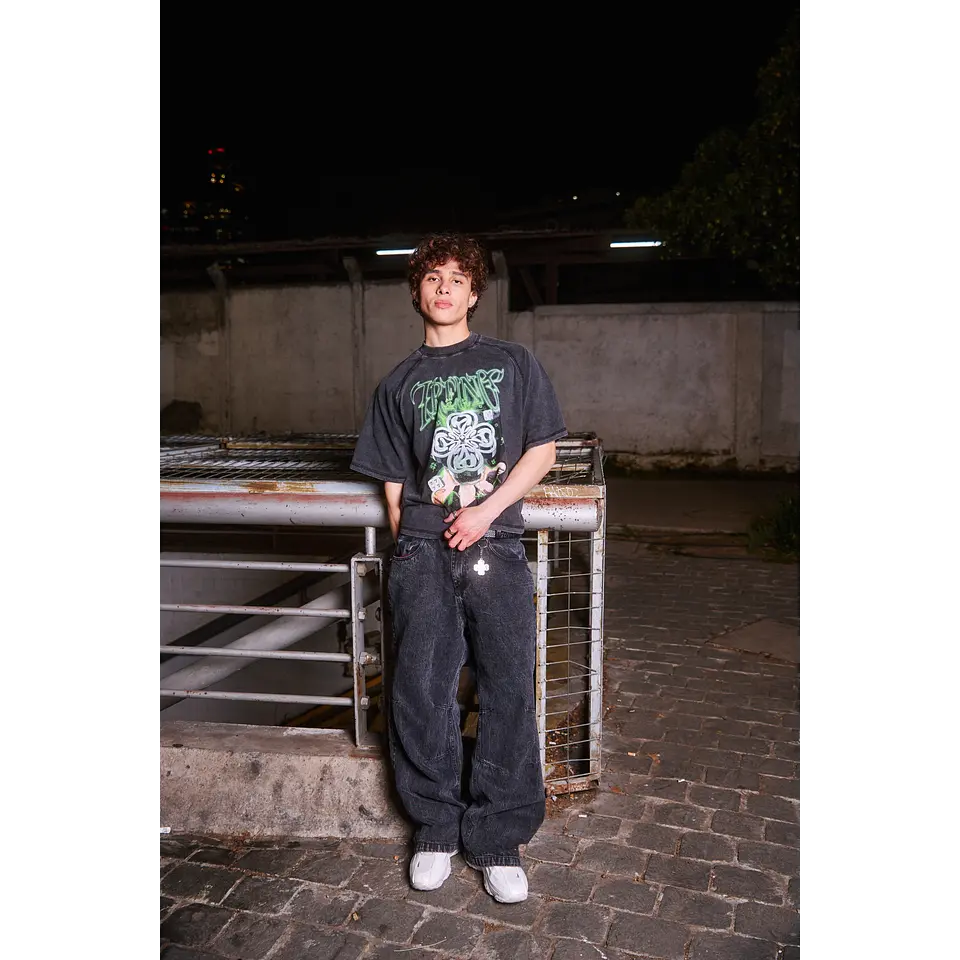 PANTALON FLAGGY "TREBOL" STONE WASH