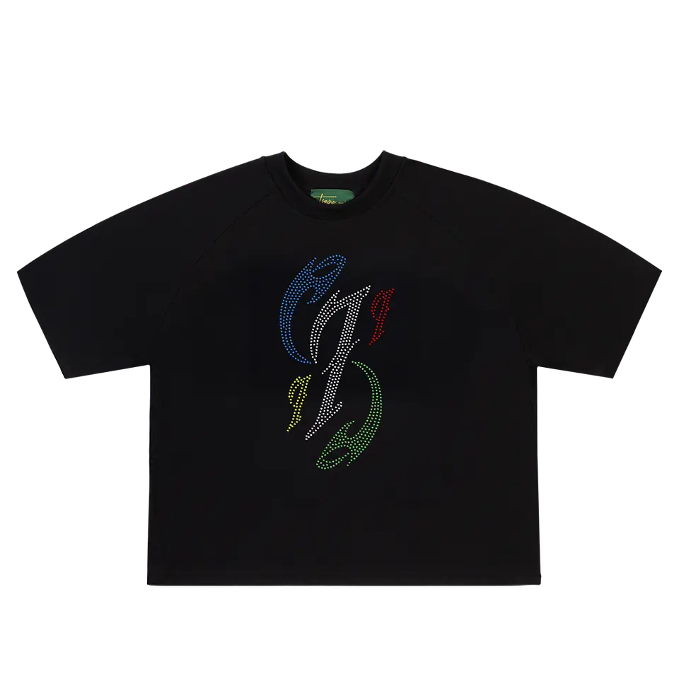 POLERA BOXY FIT "MANTRA 777" BIG BLING