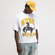 Nube Western White Boxy Tee