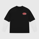 Seven Horses Waffle Fake Long Sleeve