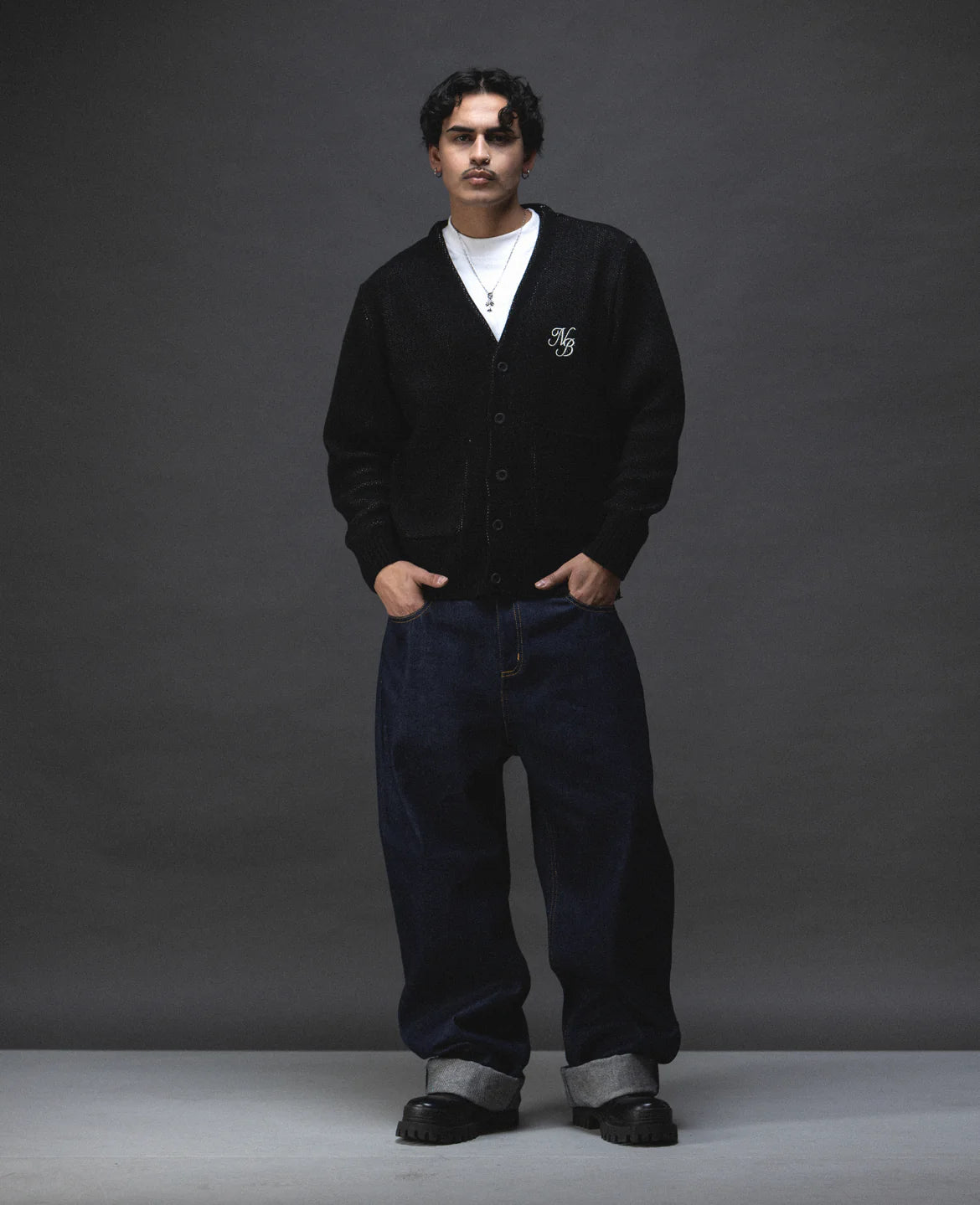 Big N Baggy Raw Denim Jeans
