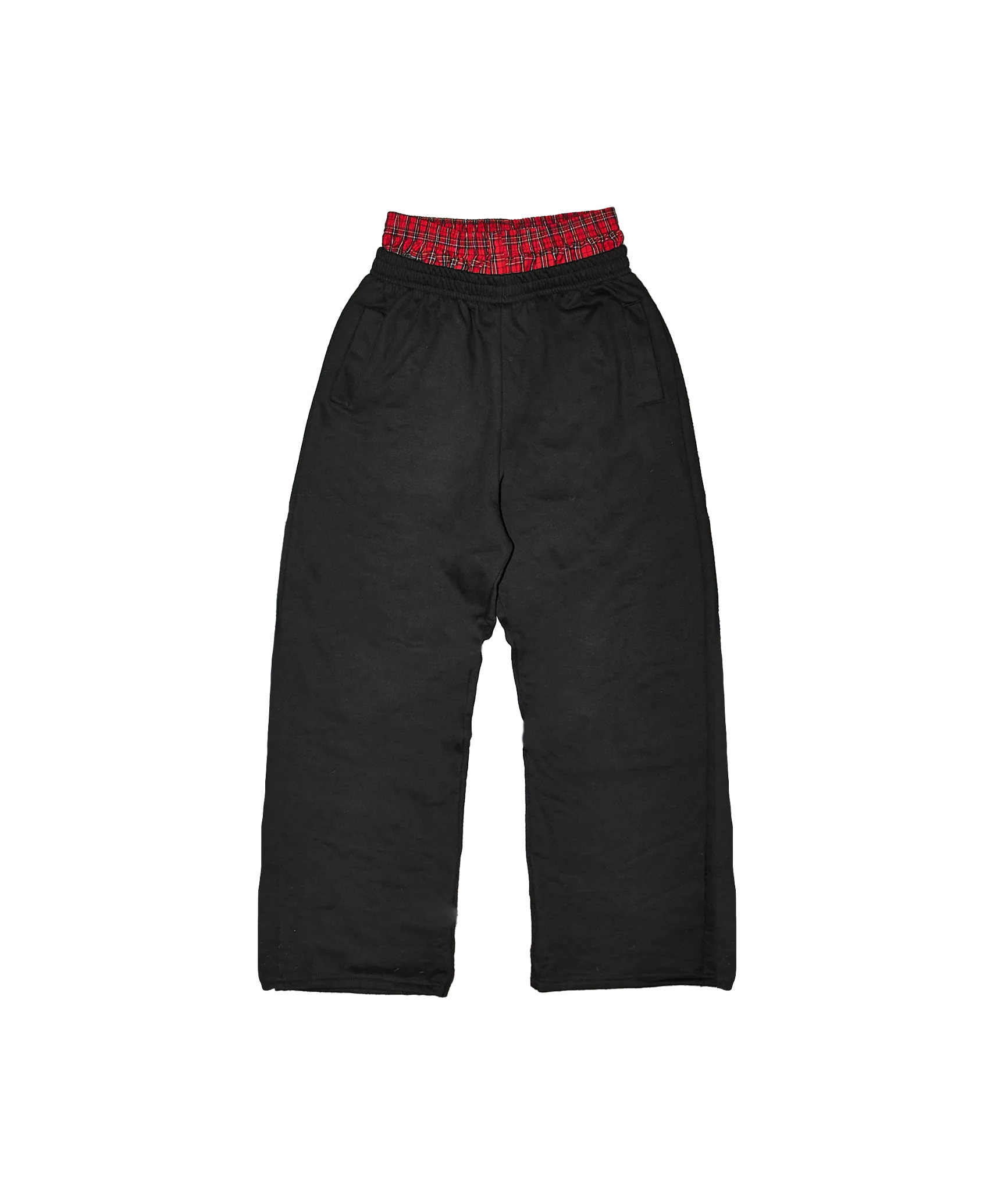 TARTAN RELAXED PANTS