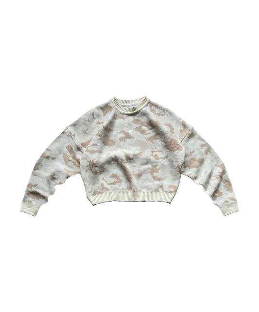 CAMO SWEATER