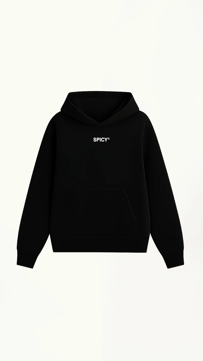 CHERRY HOODIE NEGRO SPICY