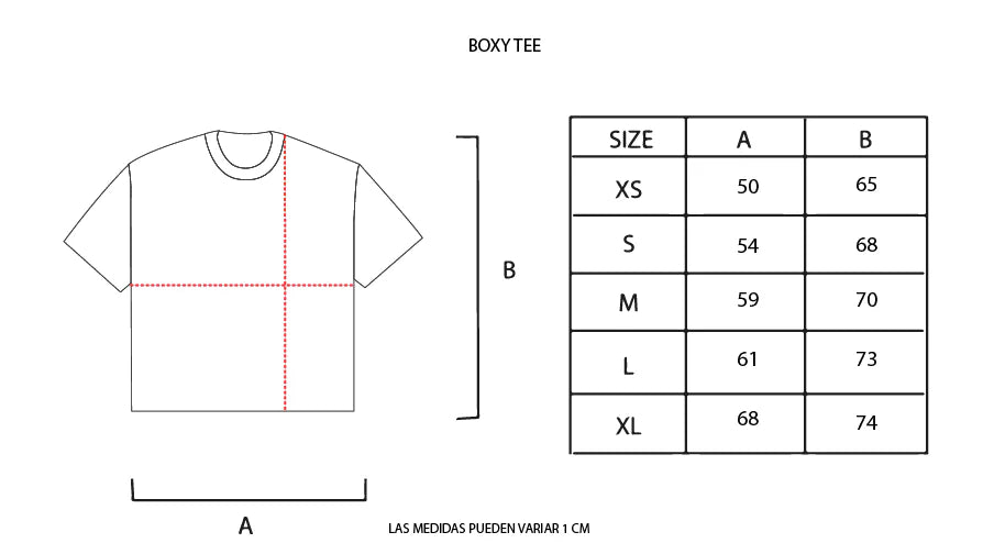 Pixel Web Black Boxy Tee