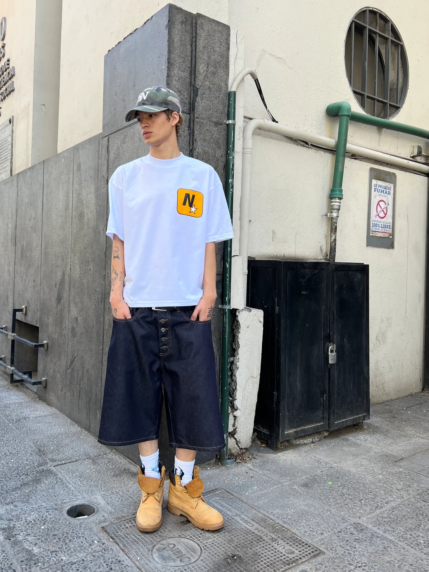 Raw Denim Indigo Jorts