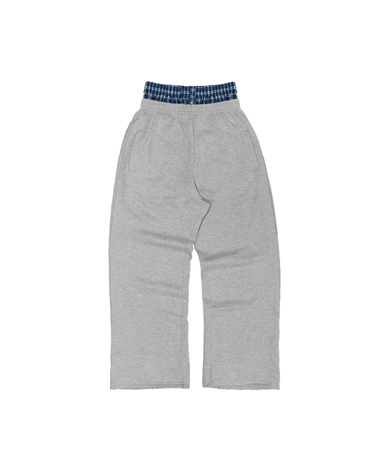 TARTAN RELAXED PANTS