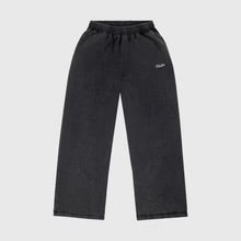 NUBE Heavy & Cozy Washed Black Sweatpants