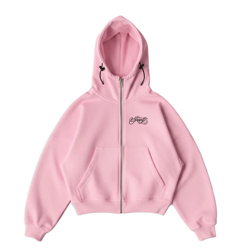 ETERNAL ZIP HOODIE ROSADO