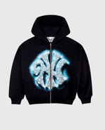 NUBE Nubees Bling Zip Hoodie Black