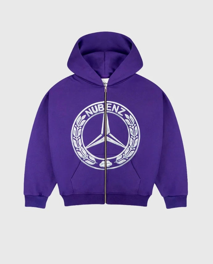 NUBE Nubenz Chrome Zip Hoodie