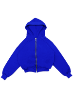 BOXY FIT ZIP UP HOODIE VL2