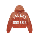 Hoodie Valley Dreams Zip Up Classico (Orange)