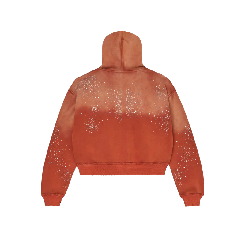 Hoodie Valley Dreams Zip Up Classico (Orange)