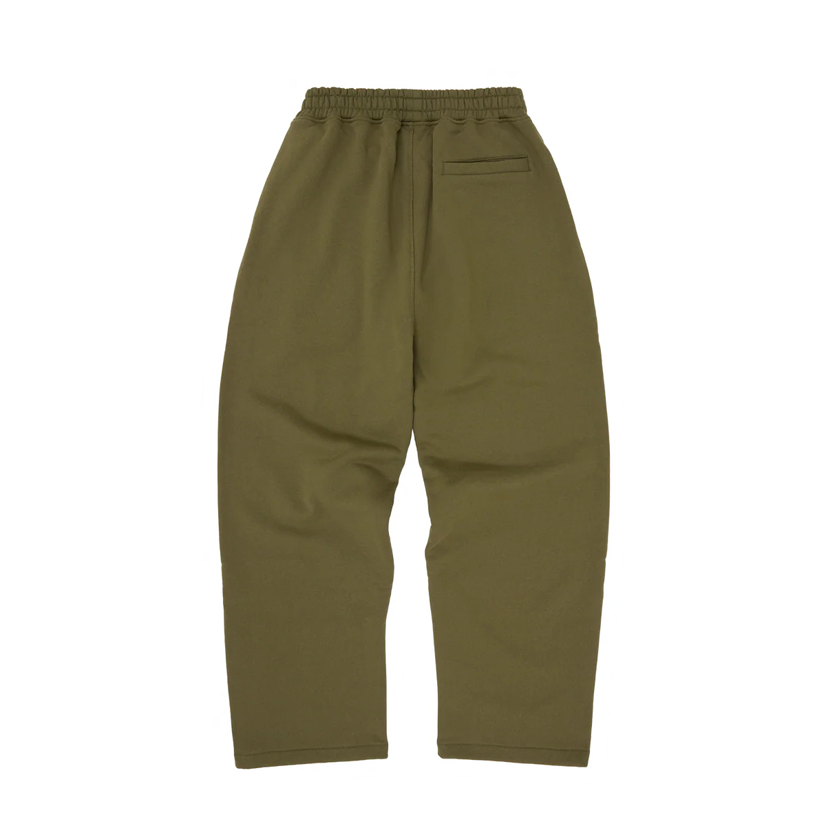 ISLAND PUFF PRINT OPEN HEM SWEATPANT [OLIVE]