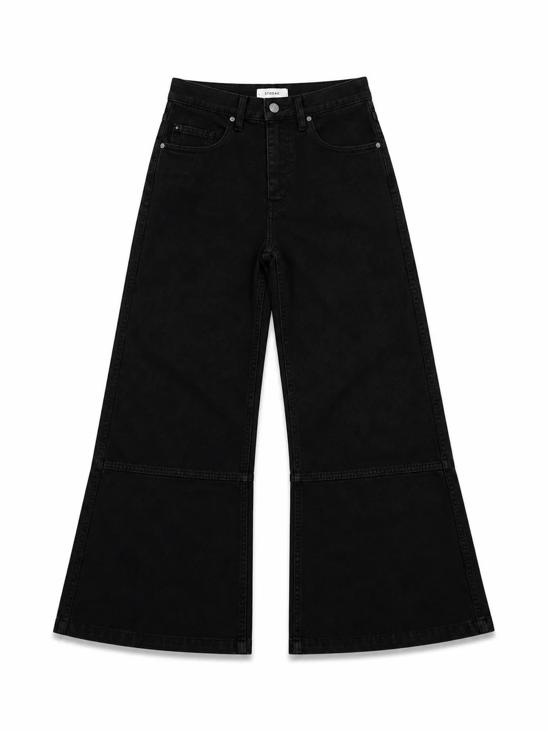 FLARED JEANS BLACK
